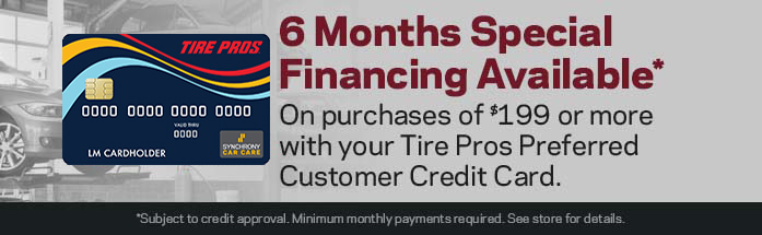 6 Months Special Financing Available